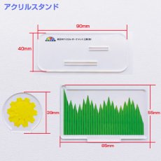 画像2: 使い捨てまな板シート（ ブルー）幅30cm×5m巻 ＆ アクリルスタンドセット　まな板シートに当店オリジナルアクリルスタンド入ったセット！！ (2)