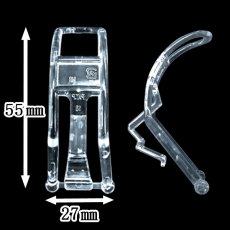 画像2: 【刺身用ブリッジ】ニューダイヤモンドブリッジMR　高さ55mm @4.75円 4,000個入り　※ケース発送【業務用】【食品装飾品】今までにない使いよさ！刺身などの商品を美しく演出！ (2)