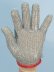 画像1: ≪ステンレスグローブ≫ステンレスメッシュ手袋5本指タイプ Mサイズ【片手1本入り/1組】（左右兼用型）ヨーロッパ製高品質！ 精肉加工・水産物の解体、工場内の機械等に刃物から手を保護！ (1)