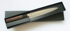 画像3: SNCOM・柳刃包丁 刃渡り270mm ツバ付 紅木柄 モリブデン鋼 化粧箱入り【1本】 (3)