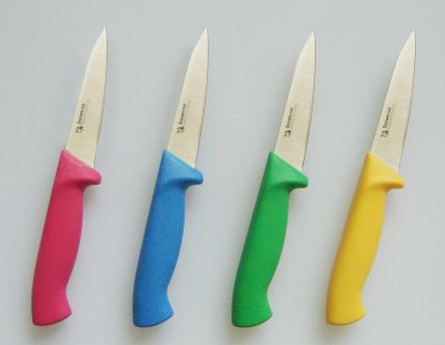 画像1: 業務用・ペティーナイフ 刃渡り150mm 樹脂柄モリブデン鋼【1本】野菜、果物の皮むき、料理の小細工に最適！