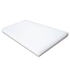 画像1: プラスチックまな板  60×30cm （厚み0.5〜5.0cm）白（エンボス加工） (1)