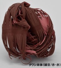 画像2: 業務用・サンドタワシ【レギュラーサイズ】ソフトタイプ（細目／赤・赤）＃320R　1個当たり600円(税別)【5個入り】　頑固な鍋のこびりつき落としに、木工研磨にも利用できます！ (2)