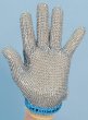 画像1: ≪ステンレスグローブ≫ステンレスメッシュ手袋5本指タイプ Lサイズ【片手1本入り/1組】（左右兼用型）ヨーロッパ製高品質！ 精肉加工・水産物の解体、工場内の機械等に刃物から手を保護！ (1)