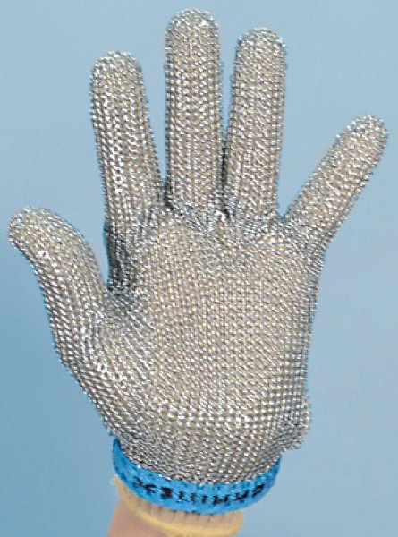 ニロフレックス 2000 ショートカフ付 メッシュ手袋 5本指（片手）（オールステンレス） C-S5-NV - 3